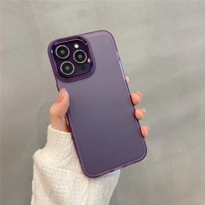 iphone14 ケース パープル iphone ケース マット 紫 iphoneケース