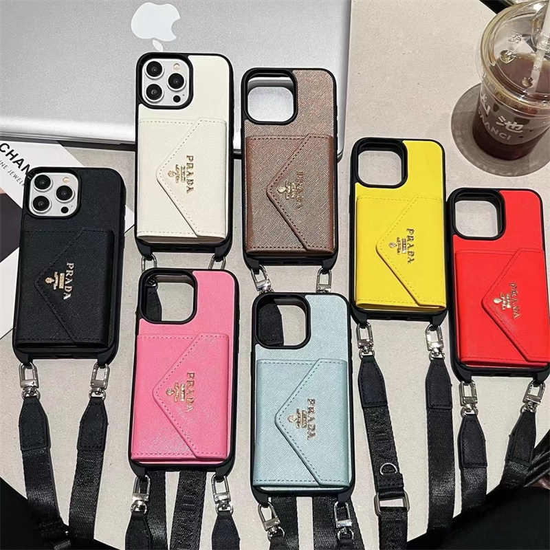 プラダ アイフォン16 ケース prada スマホ ショルダー iphone16pro ケース カード 収納 ハイ ブランド  iphone15/15plus ケース ブランド メンズ iphone14 ショルダー ケース